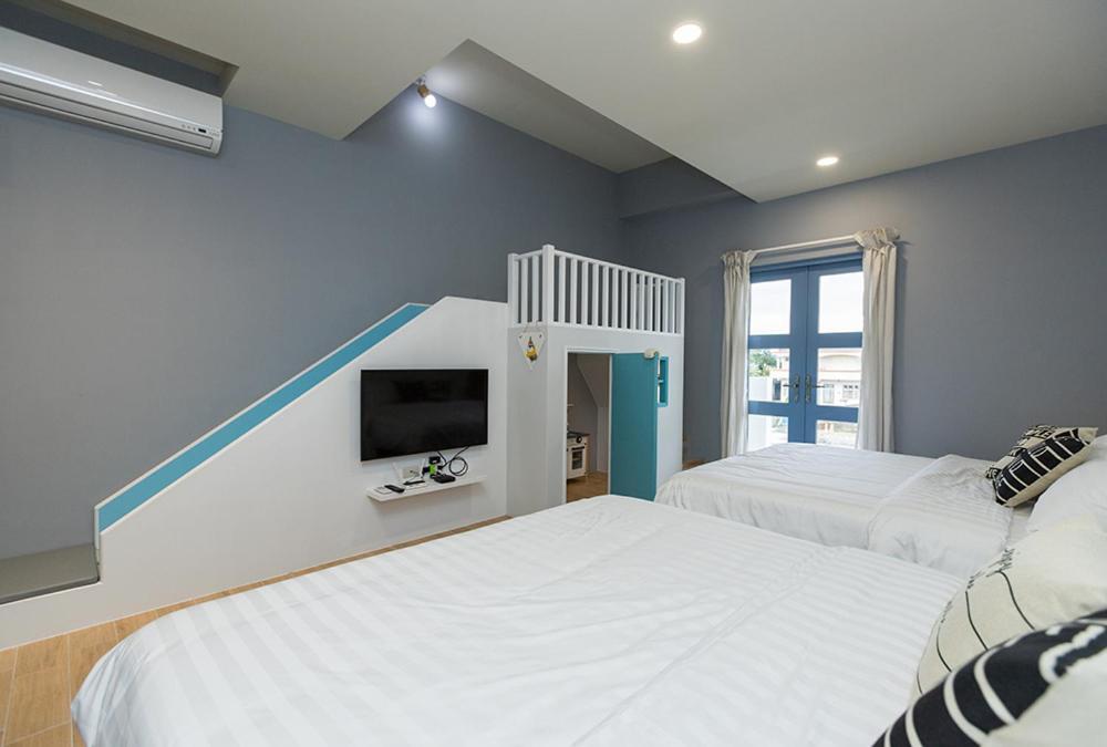 Apartament Blue White Wujie Zewnętrze zdjęcie